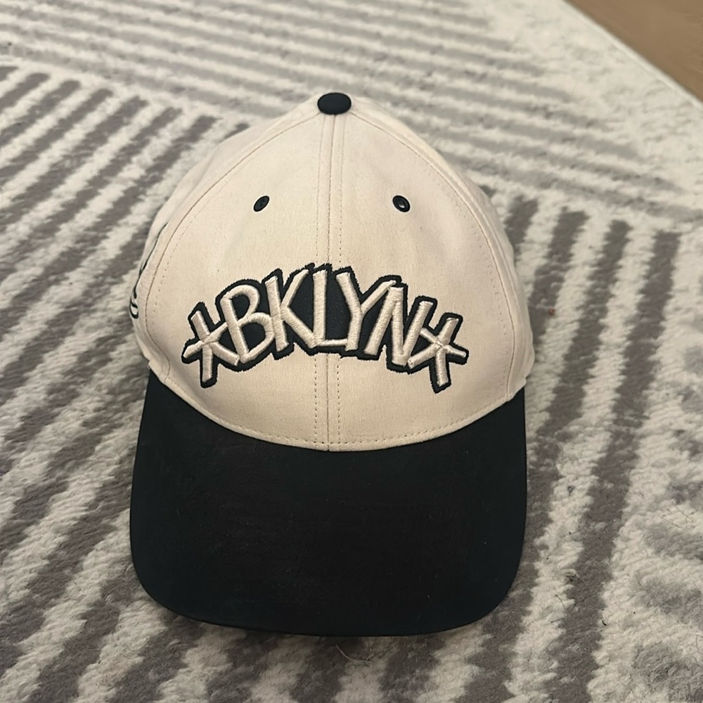Brooklyn Nets Basketball 47 Hat, cream/Black